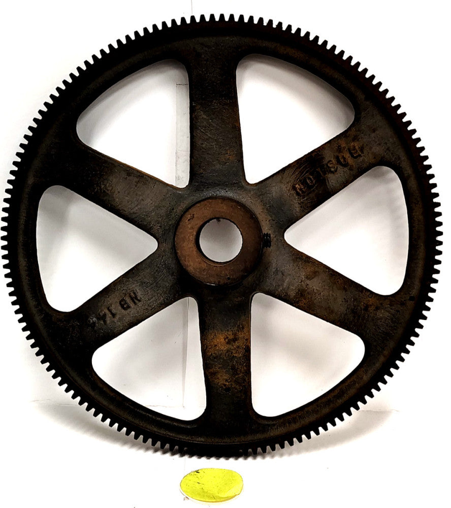 BOSTON GEAR 144 TOOTH SPEED GEAR 9" OAD NB144 STEEL MATERIAL