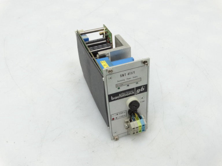 BACHMANN ELECTRONIC SNT4111 POWER SUPPLY