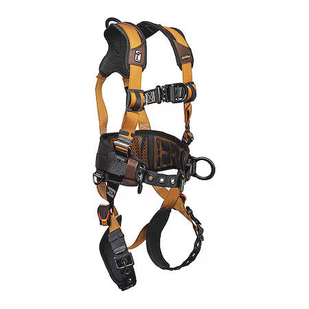 Falltech 7081Bfdm Comfortech(R) Full Body Harness, M, 425 Lb., Quick-Connect