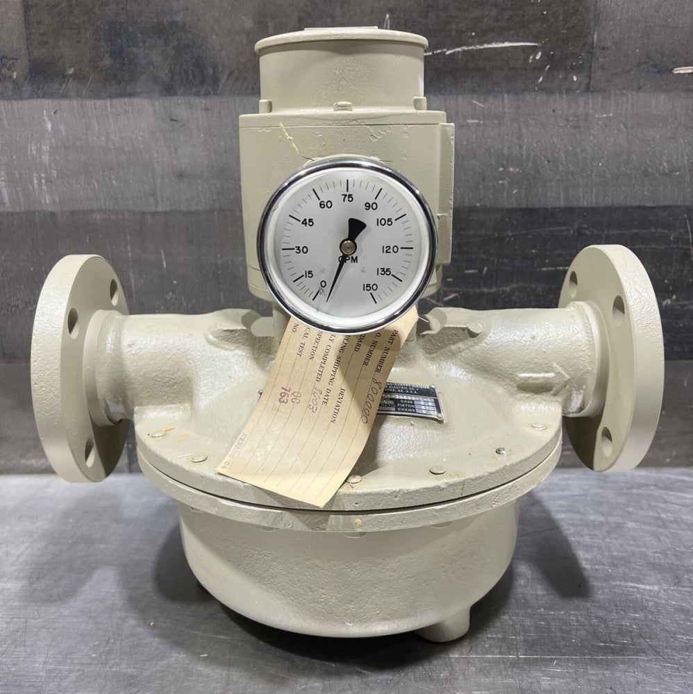 BROOKS INSTRUMENTS Industrial Flow Meter 2 ER: 150-30 GPM 150 PSI Nos Surplus