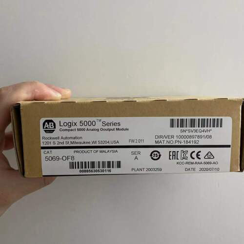 In Stock US AB 5069-OF8 Compact 5000 Analog Output Module Surplus Sealed