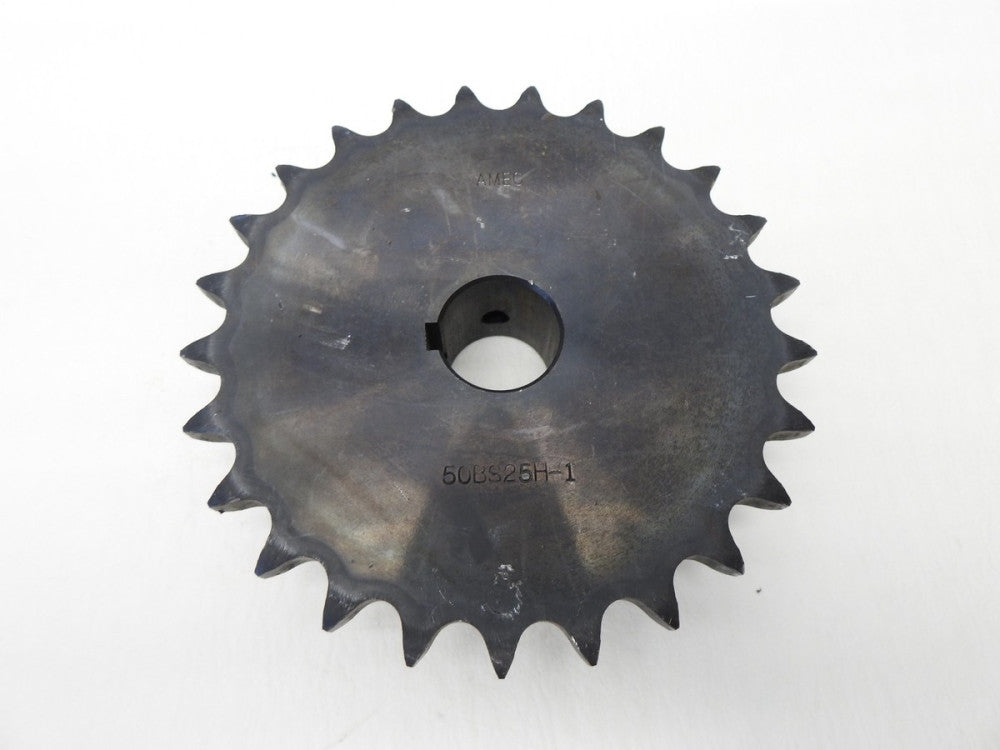 Amec 50BS25H-1 Single Roller Chain Sprocket 25 Teeth - NOB NEW!