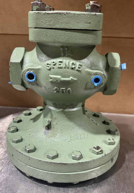 1-1/4" Spence Valve Type E 250 Steel Pressure Regulator Nos Surplus No Box
