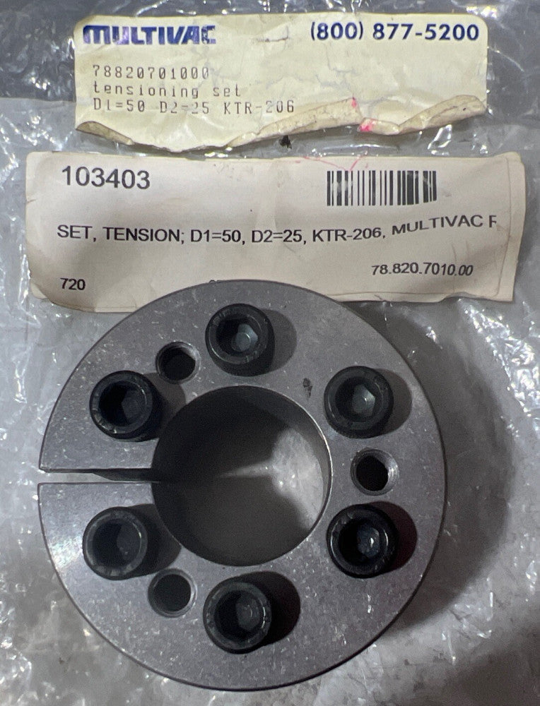 Multivac 78820701000 Tensioner Nos Surplus. Price Per 1 Unit