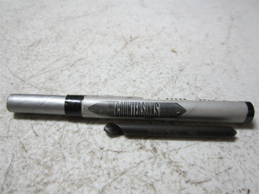 Countersinks Inc 733438182542 DHS 1-3/16" Diam HSS Single Fl Double End End Mill