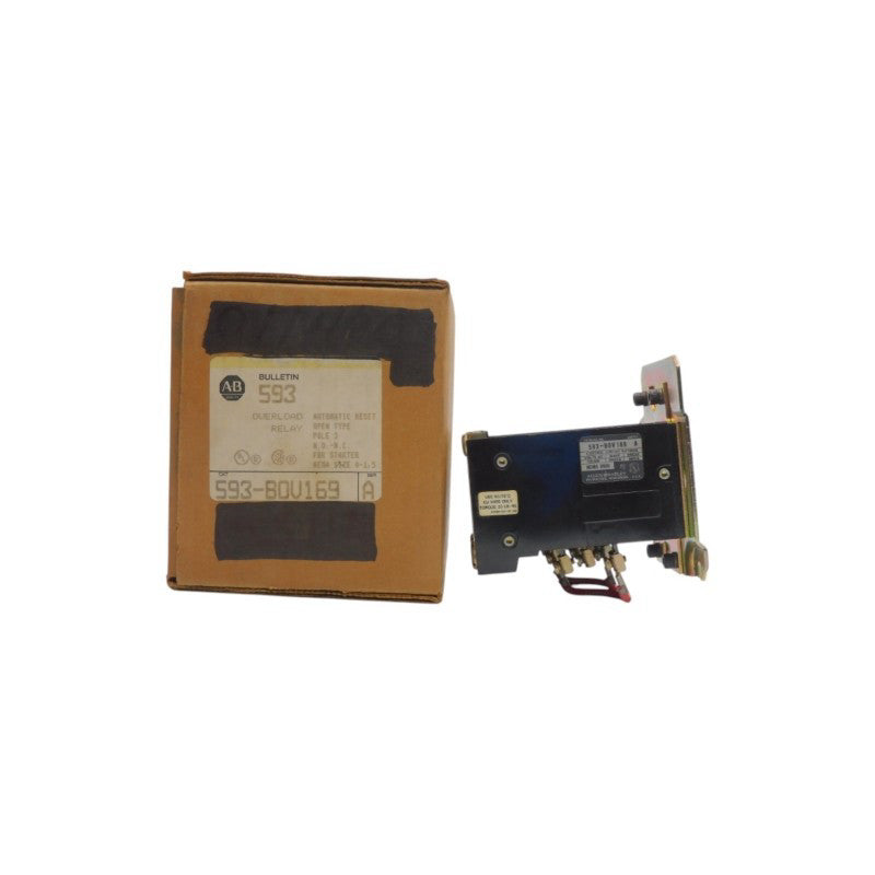 ALLEN BRADLEY 593-BOV169 SER. A 120-600VAC (BR/YL) NSMP