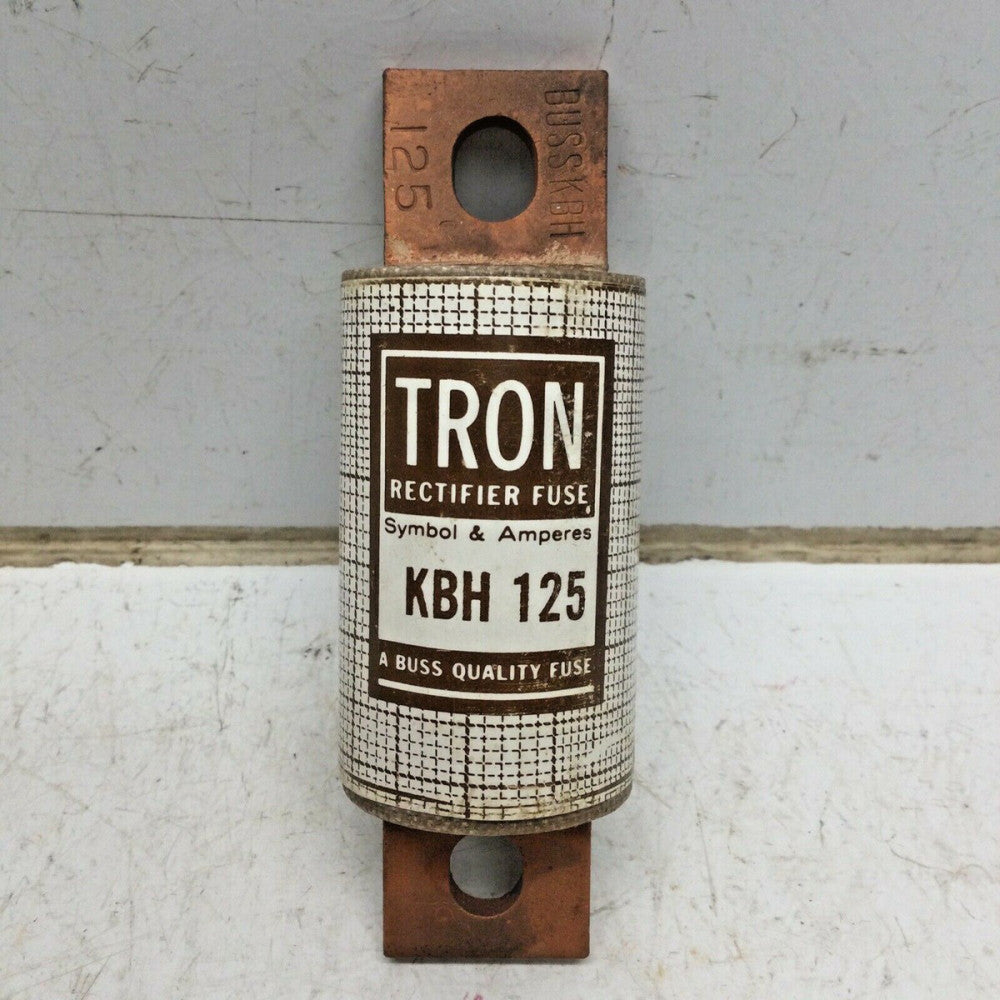 BUSSMANN BUSS TRON KBH 125 RECTIFIER FUSE 125 AMP 500V