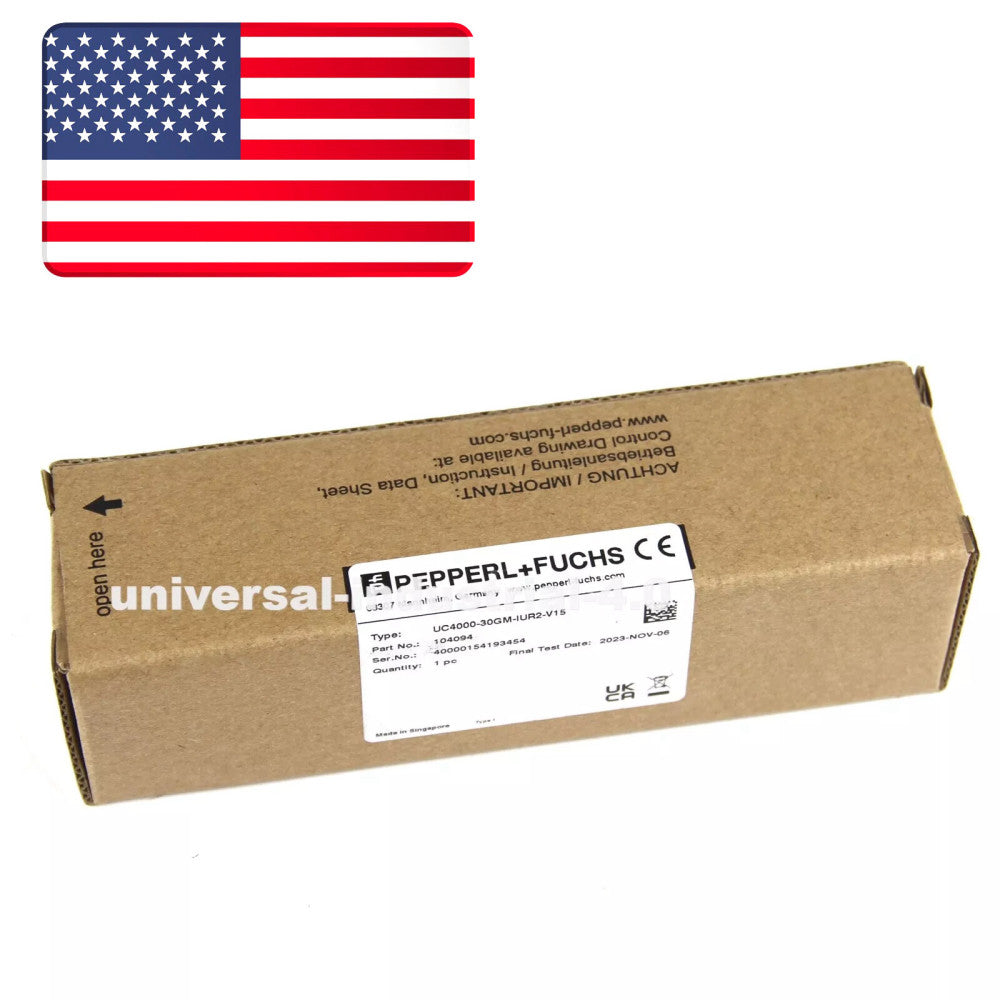 1PC Brand NEW PEPPERL + FUCHS UC4000-30GM-IUR2-V15 Ultrasonic Sensor - US Stock