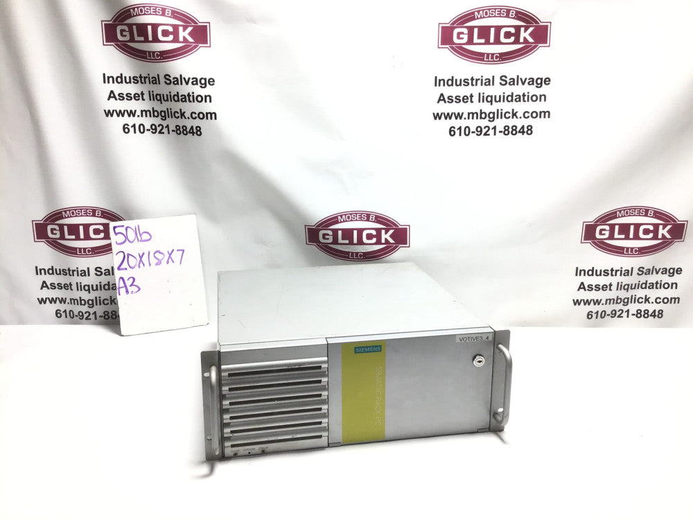 SIEMENS SIMATIC RACK PC 6ES7650-0NF07-0YX1 UNMP