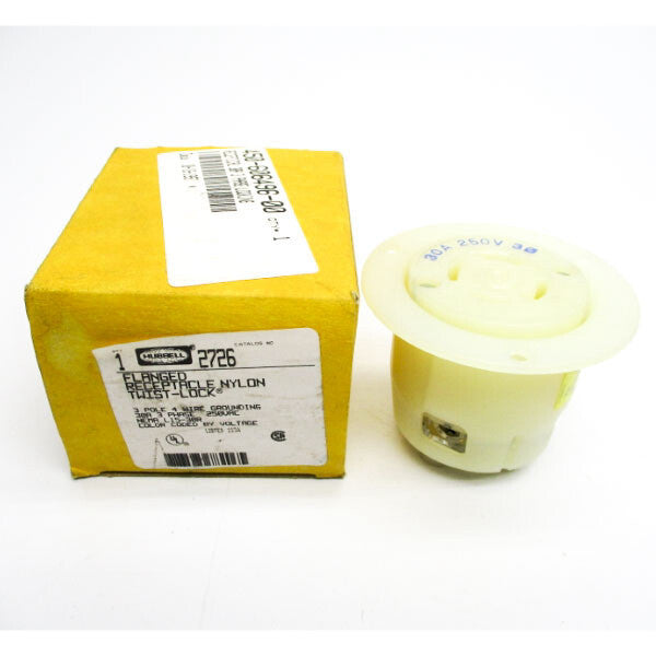 HUBBELL 2726 250VAC 30A NSMP