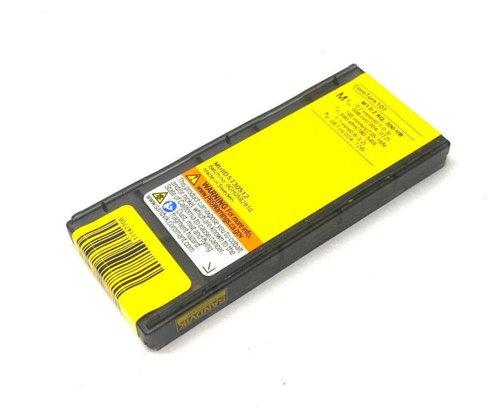 Sandvik DCMT 11 T3 08-MM 2025 CoroTurn® 107 Turning Insert 5730512 PKG OF 10