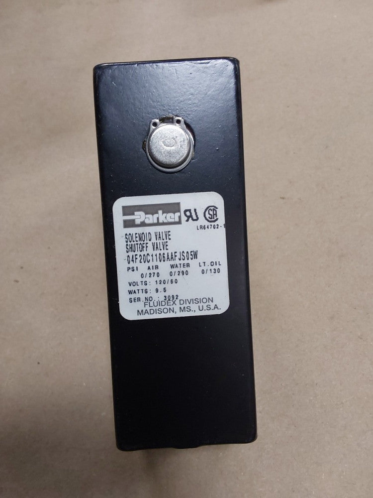 PARKER 04F20C1106AAFJS05W Solenoid Valve Shutoff Valve