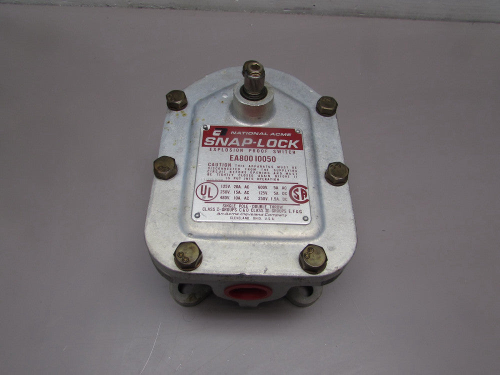 NAMCO CONTROLS EA80010050 , EXPLOSION PROOF LIMIT SWITCH, 125-600V, SP/DT, N/NIB