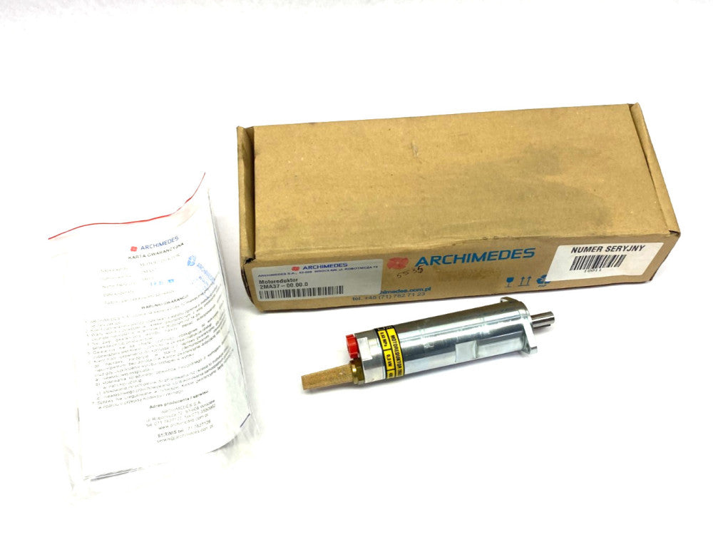 Archimedes 2MA37 Pneumatic Gearmotor 5077:1 Ratio 0.3kW