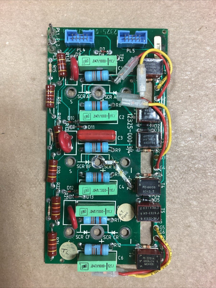 Inland Motor 12325-000-4/4-03 Suppression Card 12325-000-3/4 E31