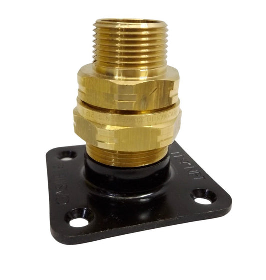 (1) GASTITE XR3TRM-8 1/2" TERM SQUARE FLANGE X 1/2" NPT ADAPTER BUY MORE & SAVE!
