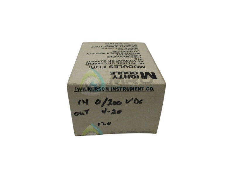 WILKERSON MM4300 RELAY MODULE 0/200VDC 4/20MADC 120VAC  NSMP