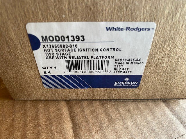 TRANE MOD01393 Spark Ignition Control