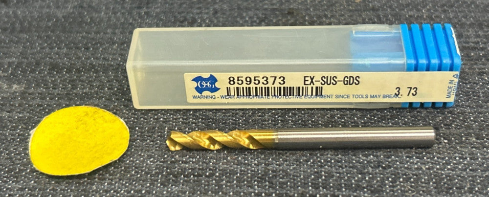 OSG DRILL BIT 8595373  EX-SUS-GDS  3.73MM