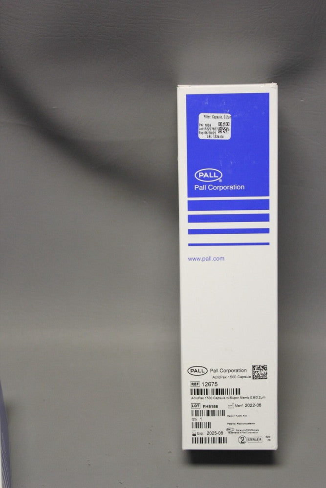 NEW PALL ACROPAK 1500 FILTER CAPSULE 12675