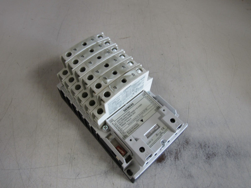 SIEMENS LIGHTING CONTACTOR 75LCC277A WITH 6-MODULES INSTALLED XLNT USED TAKEOUT