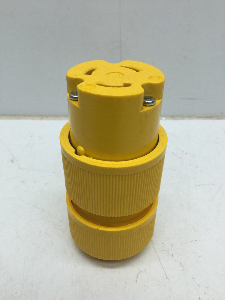 GE L11-30 Locking Connector Plug 30A 3Ø 250V NEMA L11-30R 3 Phase