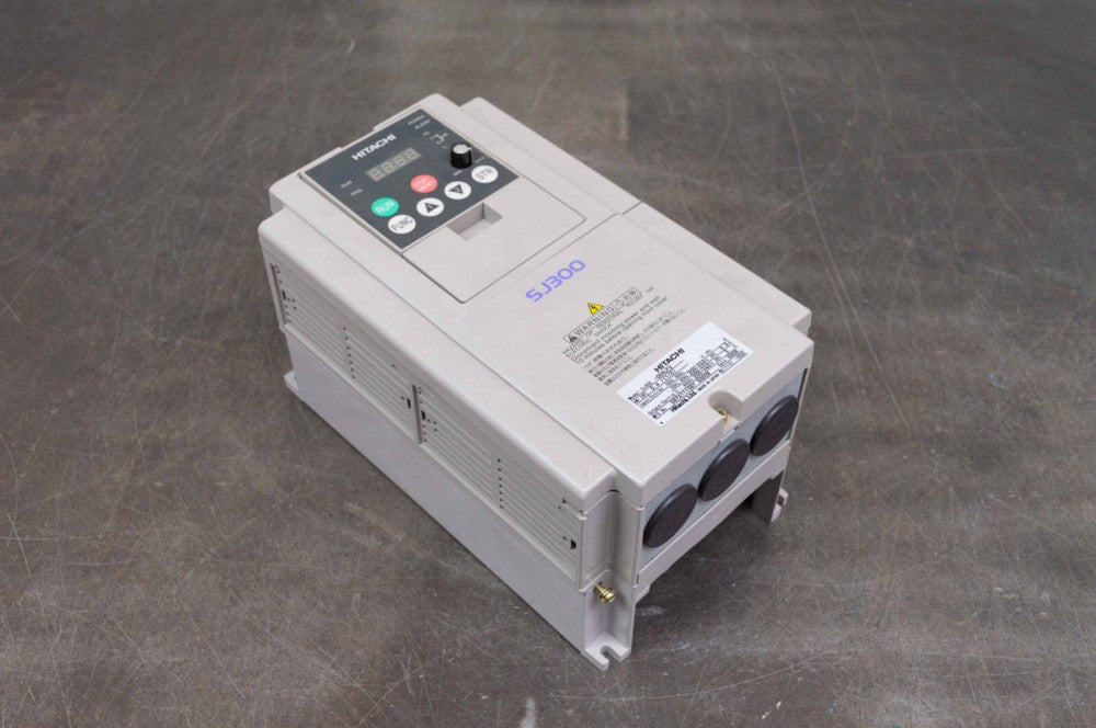 Hitachi SJ300-004LFU Inverter AC Motor Drive 1/2 HP VFD 200-240 Volt AC 3.3A 3PH