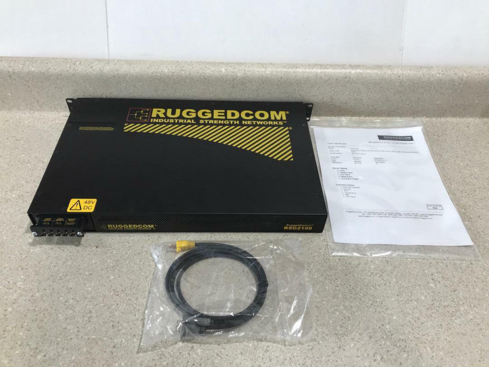 Ruggedcom RSG2100-F-RM-48-48-FX03-FX03-FX03-FX03-FG50-1CG01-XXXX-XXXX-XXXX-XXXX