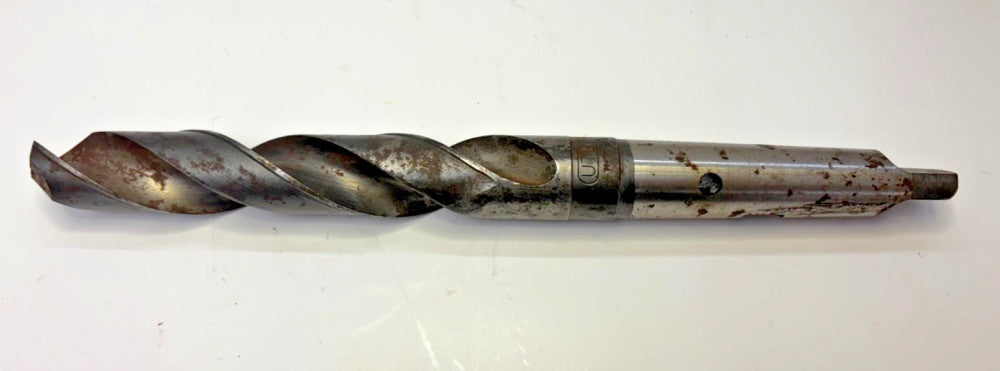 UTD 1.007" DRILL BIT MORSE TAPER SHANK 6-1/4" FLUTE 3-3/4" SHANK 10-3/4" OAL