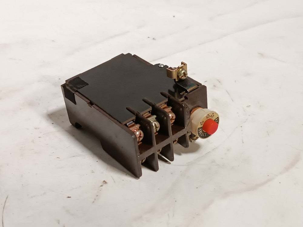 Hitachi TR20-RTC Overload Relay, RC 5.0A, 600VAC Max, Free USA Ship
