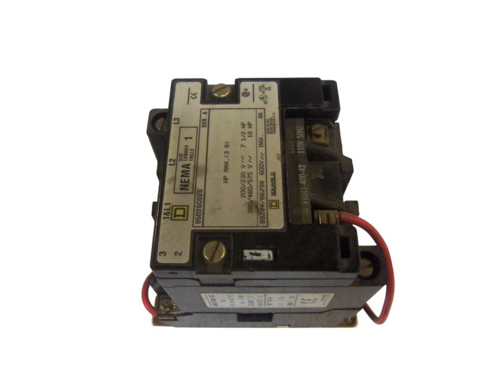 SQUARE D 8502SCO2S CONTACTOR UNMP