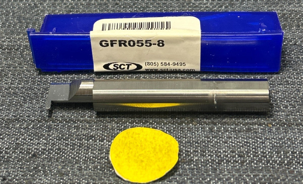 SCT CARBIDE GROOVE TOOL  2-1/2" OAL GFR055-8 222140   0.056" GROOVE