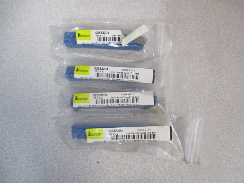 (383-1026) 5/16 x 5/16″ Lead Angle Turning Single Point Tool Bit - Lot of 4