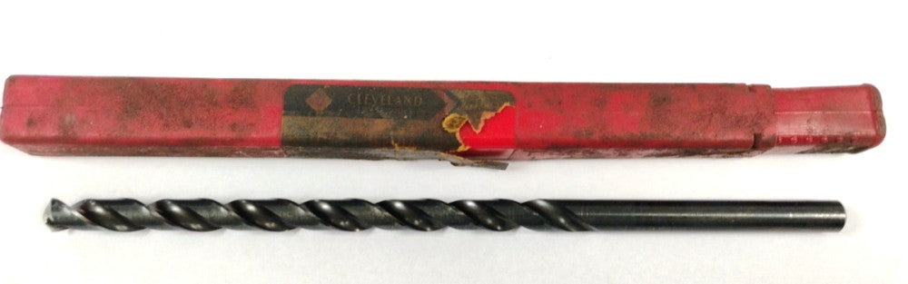 CLEVELAND 11/32" 2 FLT HS BLACK OXIDE JOBBER DRILL BIT 8" OAL 5-1/2" LOC