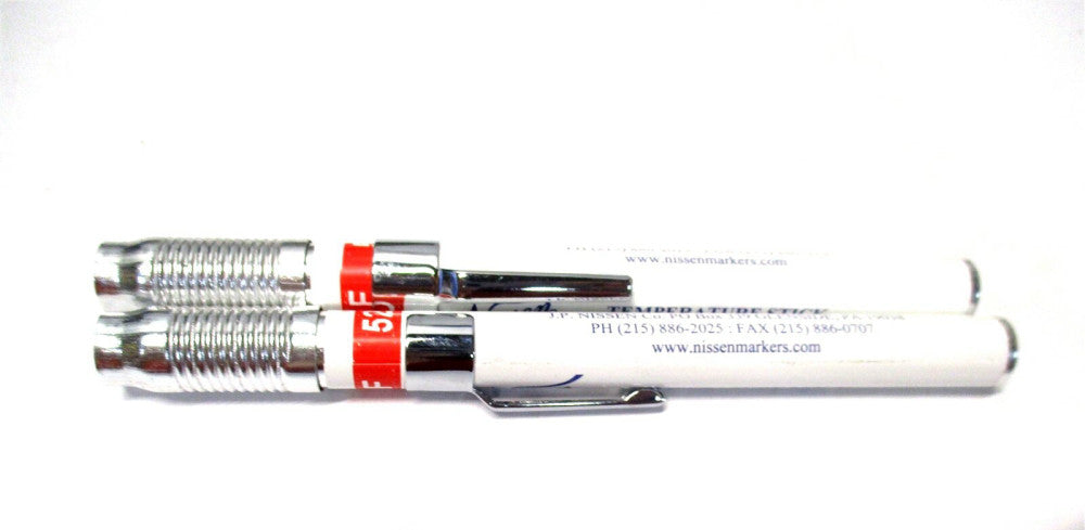 Nissen (90125) 125° F / 52° C 3/8" Temperature Indicating Stick - 2 QTY