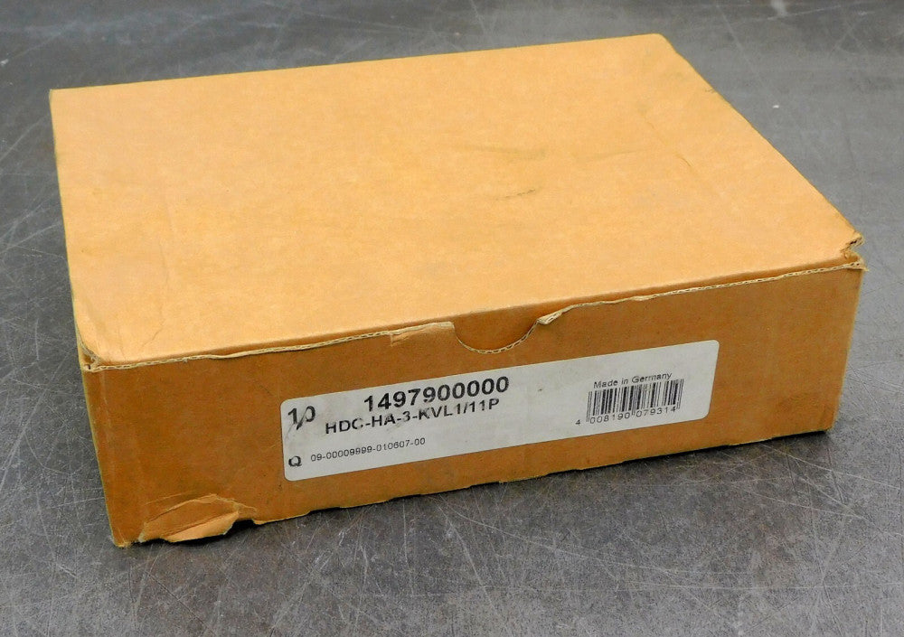 Weidmuller HDC-HA-3-KVL1/11P Protection Cover 1497900000 Lot of Four (4)