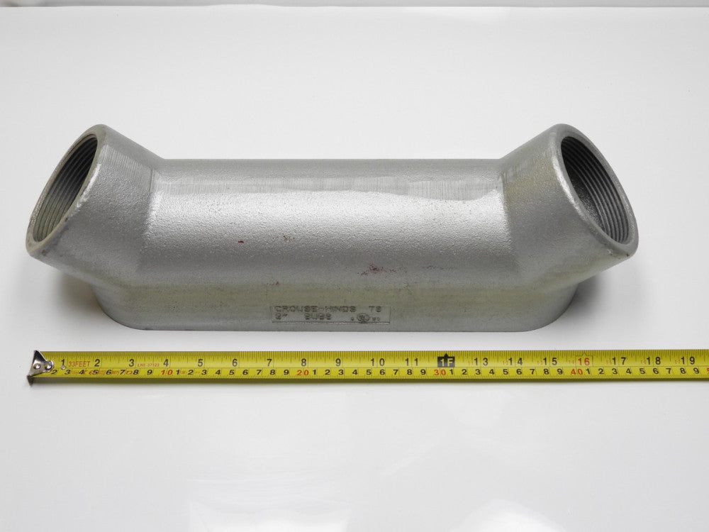 Crouse-Hinds 78 3" BUB8 Conduit Body w/Out Cover