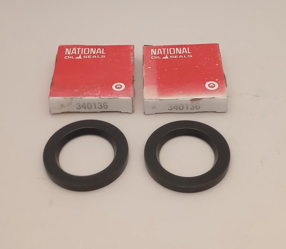 National 340136 Oil Seal 1.50" ID X 2.258" OD X .25" W 14960 (Pack of 2)