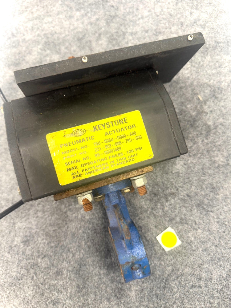 KEYSTONE PNEUMATIC ACTUATOR 221-952-006-79U-000