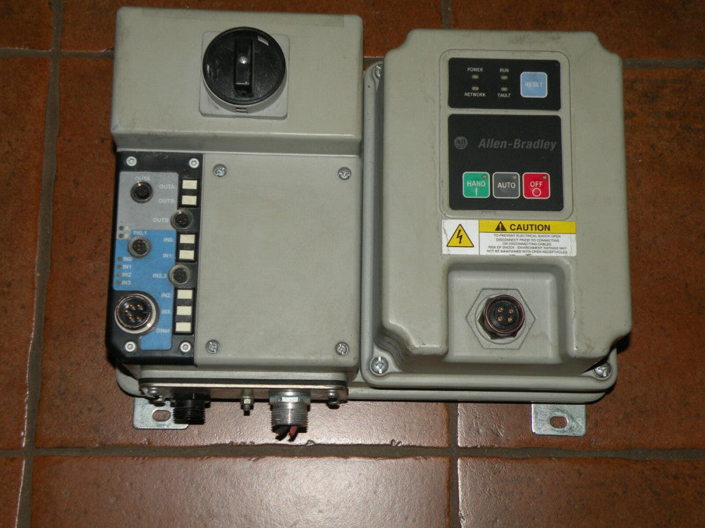 A-B 280D-FN-10-R ArmorStart Base w 280D-F12Z-10C-GRW-3-P1 Control Module 