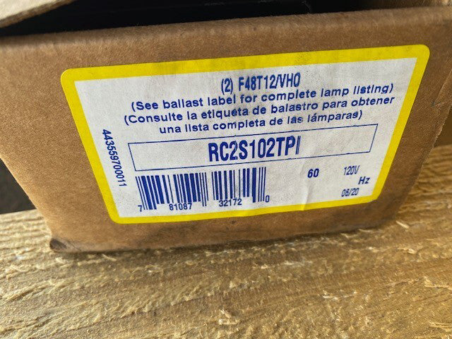 Philips Advance RC2S102TPI 120 VAC 60 Hz 116 W 2-Lamp Magnetic Ballast