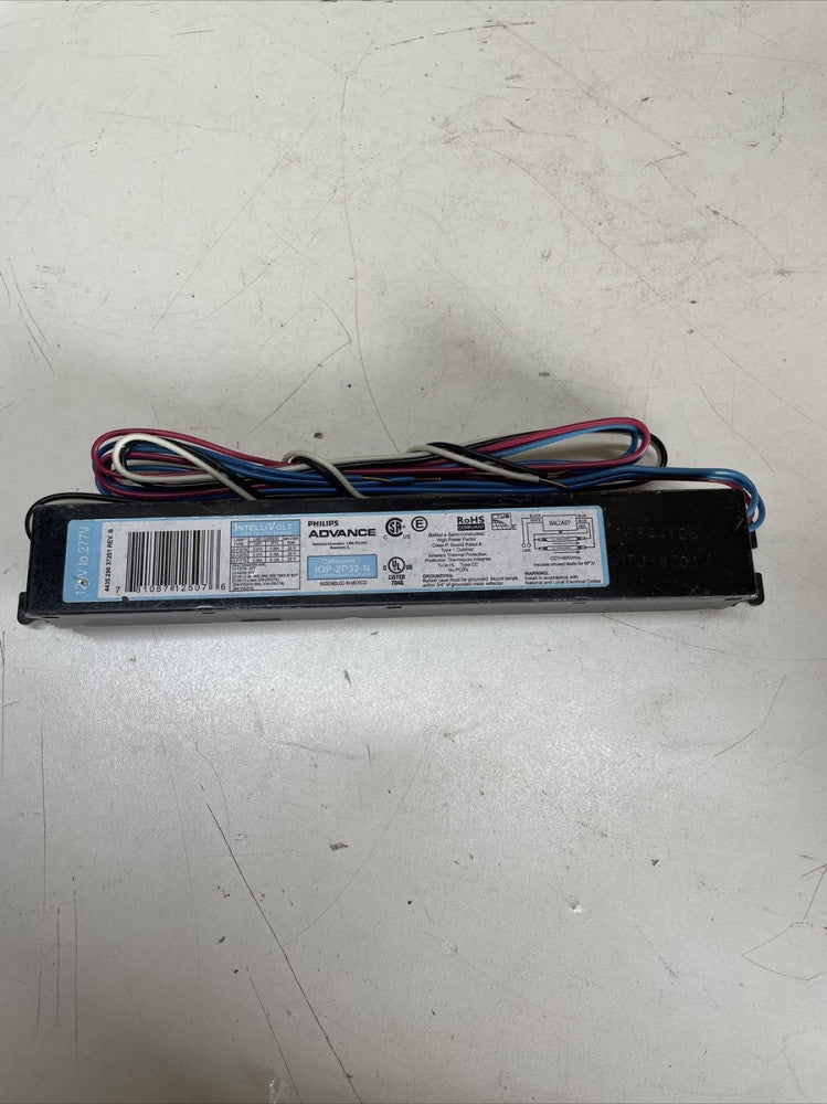 Phillips Advance IOP-2P32N Electronic Instant Start 2-Lamp Ballast 120-277V NNB
