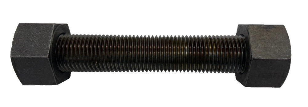 FULLY THREAD STUD, B7, 1-1/8"-8 THREAD, 8-1/2" LENGTH, 1-1/8" HEAVY HEX NUT