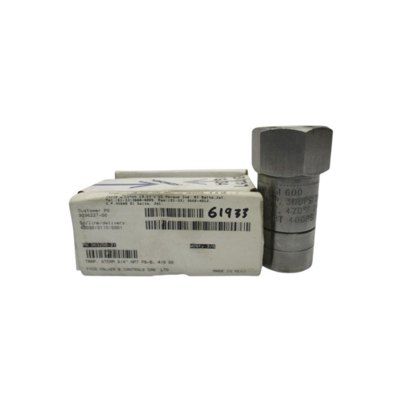 YARWAY PB-5416SST 3/4" NSMP