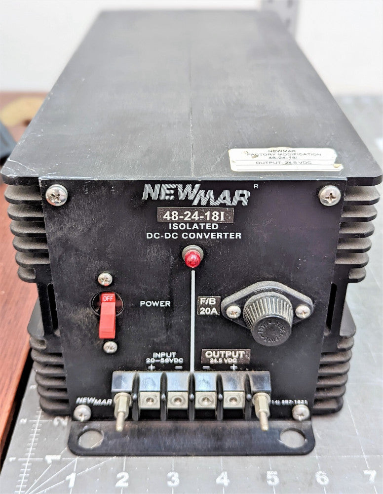 Newmar Isolated DC- DC Converter, 20-56V To 24V DC, 18Amp Peak WORKING PULL[A4S4