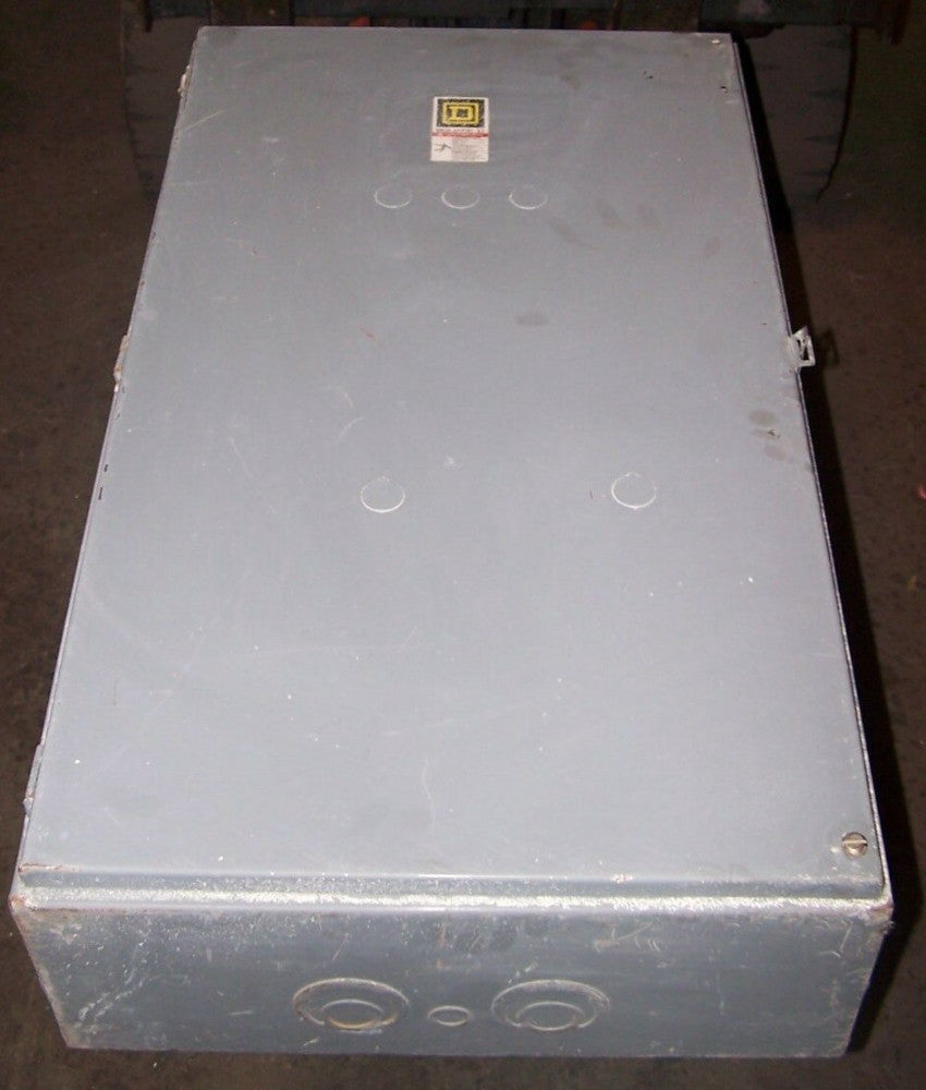 NEW SQUARE D 8903SVG11V02 STEEL ENCLOSURE W/ BACKPLATE 39"X22"X8" 