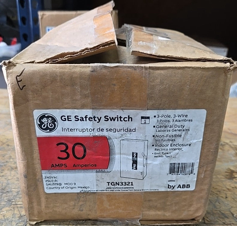 GE TGN3321 General Duty Safety Switches Nf  NOS