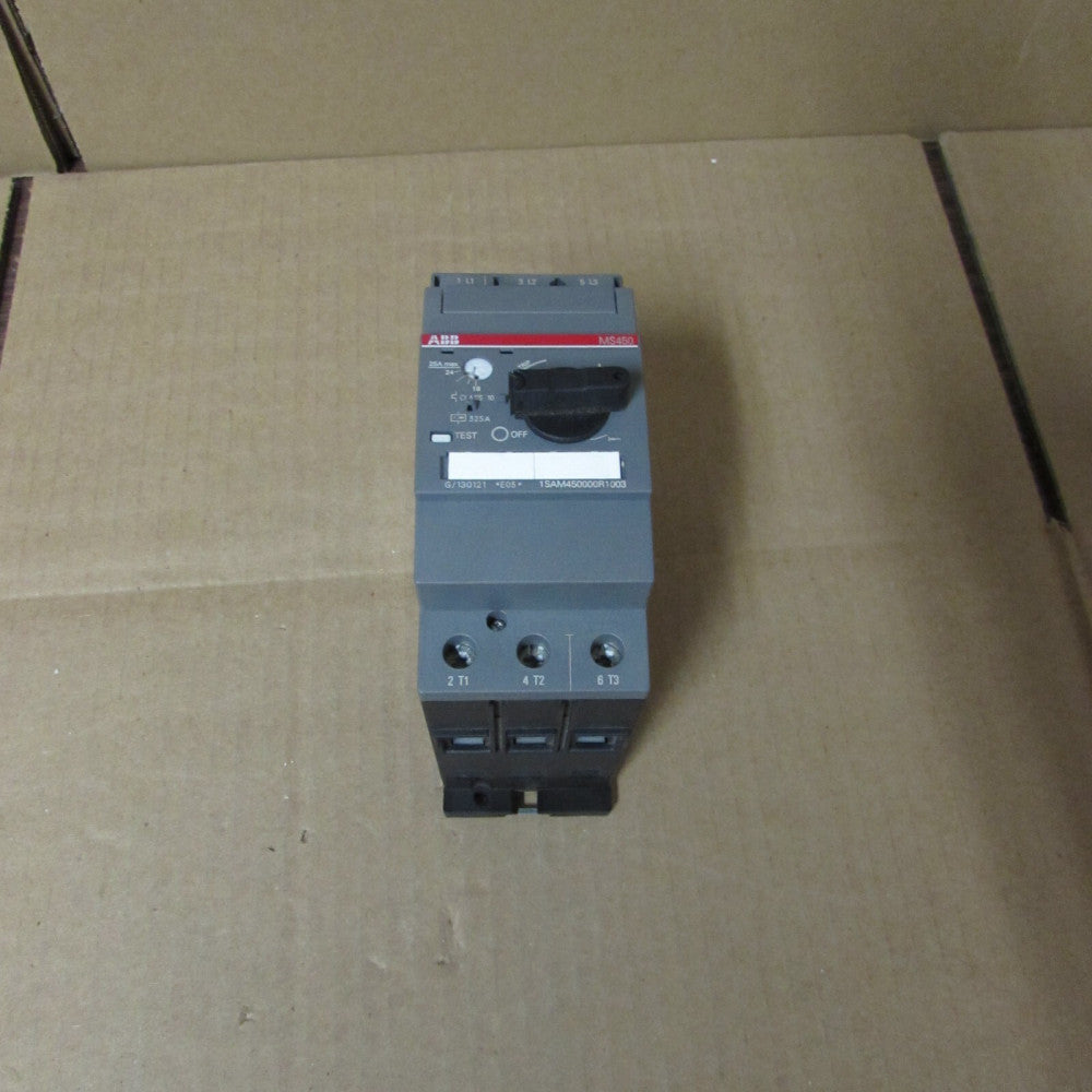 ABB MANUAL MOTOR STARTER, 1SAM450000R1003, XLNT TAKEOUT, MAKE OFFER!!
