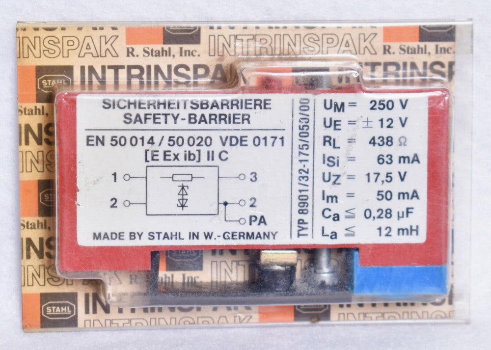 Stahl Intrinspak Safety Barrier  8901/32-175/050/00
