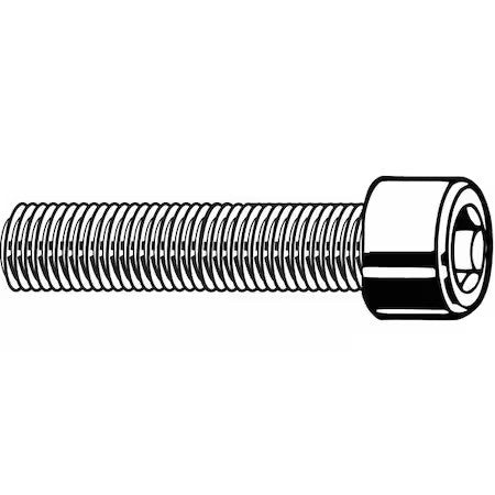 Zoro Select U07040.013.0043 #6-40 Socket Head Cap Screw, Socket, Black Oxide